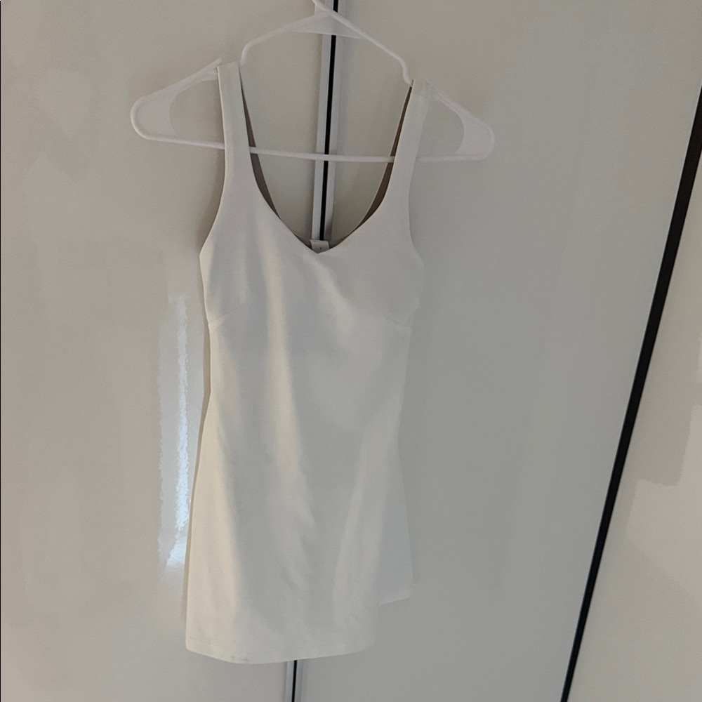 Lululemon Athletica White Camisole Dress